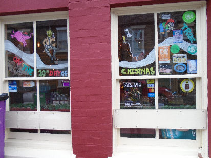 2023 Gwydir St festive window